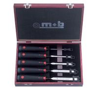 COFFRET DE 5 CISEAUX A BOIS