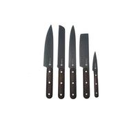 Coffret de 5 couteaux de cuisine Laguiole lame acier noire