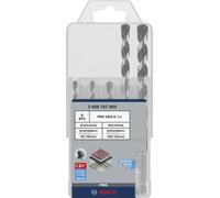 Bosch – Jeu de forets PRO HEX-5 – Ø 4–10 mm (4,5,6,8,10) – longueurs 100/150 mm – 5 pièces