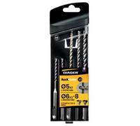 Coffret 5 forets béton ROCKFASTER SDS-Plus Ø5-8 mm DIAGER
