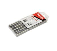 Coffret de 5 Forets MAKITA B-58992 SDS-Plus 4 taillants TCT NEMESIS II