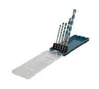 Makita E-16732 jeu de forets avec tige 1/4'' hexagone Multi-matériaux 5 pcs