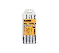 DeWalt Forets multi-matériaux DT60099-QZ – Coffret 5 pièces Ø 4,5/5,5/6/8 mm – Impact