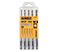 DeWalt Forets multi-matériaux DT60099-QZ – Coffret 5 pièces Ø 4,5/5,5/6/8 mm – Impact