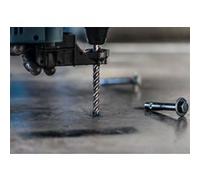 Coffret 5 forets béton 4 taillants SDS-Plus 7X Expert BOSCH 6/6/8/8/10 mm - 2608900198