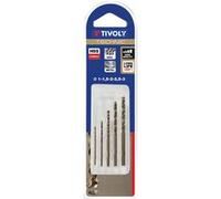 Coffret de 5 forets technic métal, Diam.1 à 3 mm TIVOLY 11.46857 G