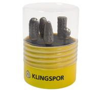 Coffret de 5 fraises lime carbure denture 6 Klingspor