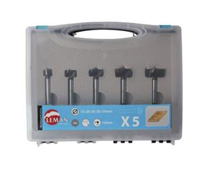 Coffret de 5 mèches à façonner à fond plat PRS.00100.7 LEMAN 100.700.05