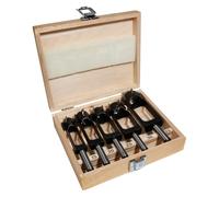 Coffret de 5 mèches HSS pour perçage de bois tendre et dur SIDAMO - 694290