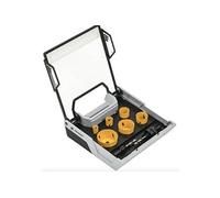 Mallette scies cloches bimétal PEUGEOT 8 pcs + 2 centreurs Usage Courant , Conditionnement x 8 pcs