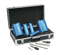 Coffret de 5 trépans diamantés usage à sec 38/52/68/117/127 - MAKITA P-74712