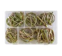 COFFRET DE 50 GOUPILLES AGRICOLES ATTELAGE REMORQUES ASSORTIES