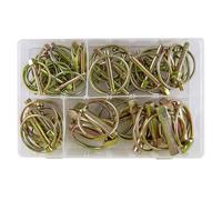 COFFRET DE 50 GOUPILLES AGRICOLES ATTELAGE REMORQUES ASSORTIES