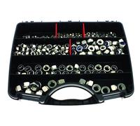 Coffret de 575 écrous hexagonaux indésserrables avec bague nylon inox A2 COF908 ULTIMA AFBPACK31