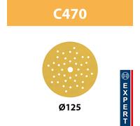 Coffret de 6 abrasifs C470 Ø125 mm P60/120/240 Best for wood and paint BOSCH