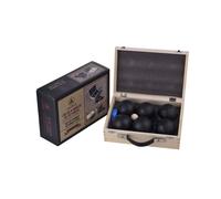 Coffret de 6 boules de pétanque Laguiole Black édition