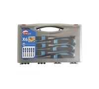 Coffret de 6 ciseaux à bois - LEMAN - 780.500.06