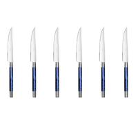 Coffret de 6 couteaux à steak CONTY BLEU NUIT