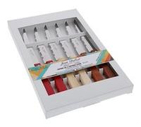 Coffret de 6 couteaux à steak - Jean Dubost - Multicolore - Inox