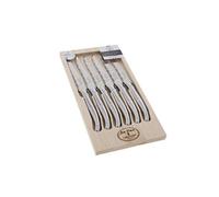 Coffret de 6 couteaux à steak laguiole inox Jean Dubost L0060014D32175