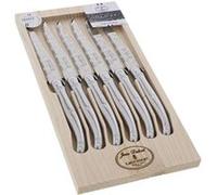 Coffret de 6 couteaux à steak laguiole inox Jean Dubost L0060014D32175 G