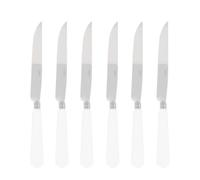 Coffret de 6 couteaux à steak NEWBRIDGE BLANC ÉCUME
