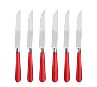 Coffret de 6 couteaux à steak NEWBRIDGE ROUGE VERMILLON