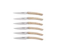 Coffret de 6 couteaux Thiers - Jean Dubost - Crème / Ivoire - Acier Inoxydable (inox)