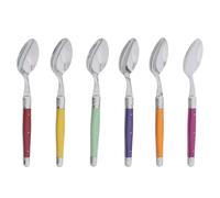 Jean Dubost - Coffret 6 Cuilleres Laguiole Irise Assorties G