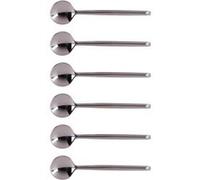 Coffret de 6 cuillères moka Elite 11 cm - Table Passion - Argent - Métal Argent G