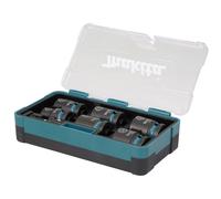 Coffret de 6 douilles IMPACT BLACK + Adaptateur HEXA 1/4'' - MAKITA E-16592