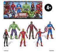 Coffret de 6 figurines Marvel Titan Hero - MARVEL - Titan Hero Series - Mixte - Blanc - A partir de 4 ans