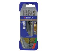 Tivoly 10804470002 Coffret de Forets 2en1 Bois-Metal Technic Gradués, Gris, Bronze, Set de 6 Pièces