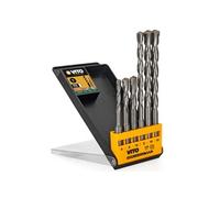 Coffret de 6 Forets SDS PLUS Diam Ø 6 | 8 | 10 | 12 mm PIERRE BRIQUE ET BETON VITO