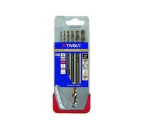 Tivoly Forets métal Clipster A31 Technic Cobalt – gradés Ø 2-3-4-5-6 et 8 mm