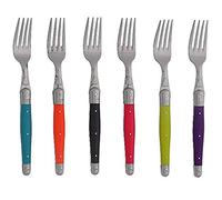 Jean Dubost Coffret fourchettes Tonic Mix Laguiole - lot de 6