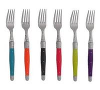 Jean Dubost Coffret fourchettes Tonic Mix Laguiole - lot de 6