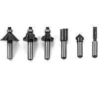 Coffret de 6 fraises à bois pour fraiseuse G58117 Güde G58315