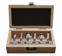 Coffret de 6 fraises MAKITA D-53540 pour défonceuse (queue 8mm)