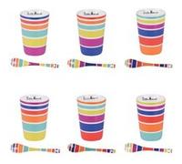 Coffret de 6 gobelets et ses cuillères Multico 15 cl Little marcel