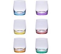 Coffret de 6 gobelets idéal 29 cl - Table Passion - Multicolore - Verre Cristallin Multicolore