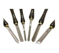 Holzmann Coffret de 6 gouges de tournage HSS H6TLG