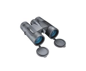 Coffret de 6 litres avec œilletons torsadés Bushnell 8x42 à prisme en toit noir FMC WP/FP