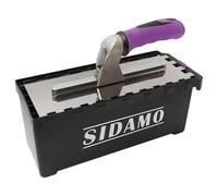 COFFRET DE 6 PLATOIRS À COLLE INOX 280X115MM- SIDAMO - 11255043