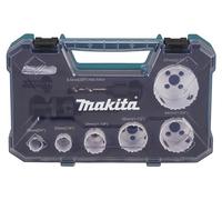 Coffret de scies-cloches pour plombier MAKITA - Ø19-57 mm - 9 pièces