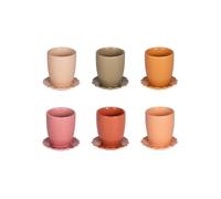 Coffret de 6 tasses et sous tasses Agra - Table Passion