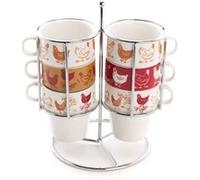 Coffret de 6 tasses expresso Maggie Amadeus