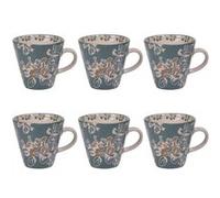 Coffret de 6 tasses Faustine 17 cl Table passion