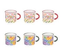 Coffret de 6 tasses Floral Muse 14 cl Table passion