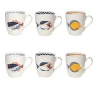 Coffret de 6 tasses Lorient 23 cl porcelaine 8.00x12.00 cm